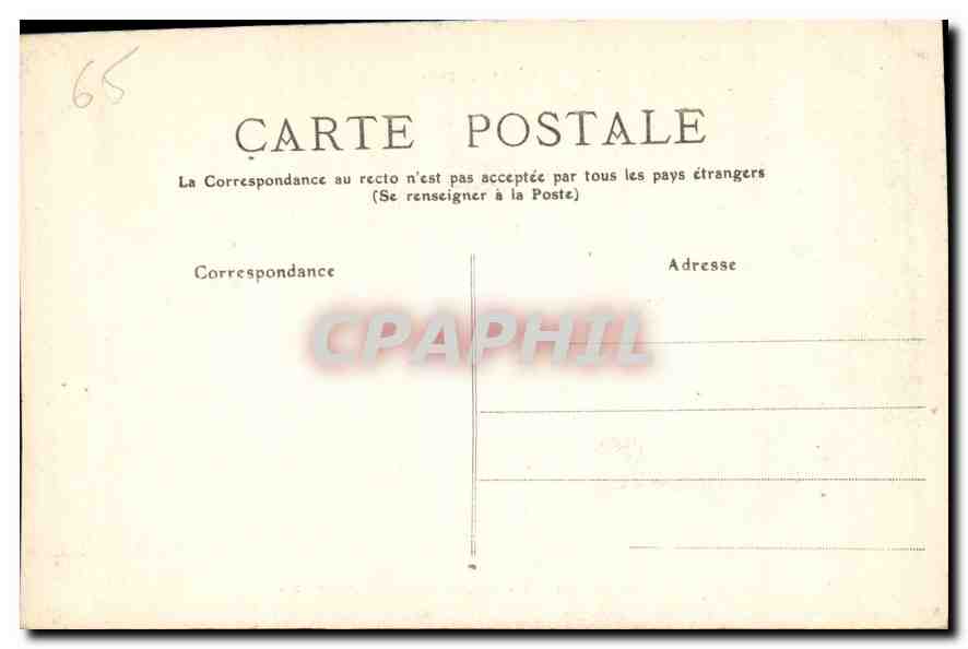 CPA Lourdes La Vierge couronnee et la Basilique  — Verso