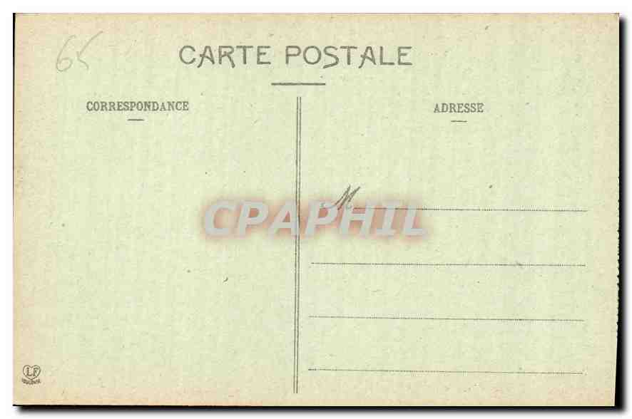Bagnères-de-Bigorre — Banks of the Adour and Arbizon Massif — Phototype Lassouche Frères, Toulouse, no. 979 — Back