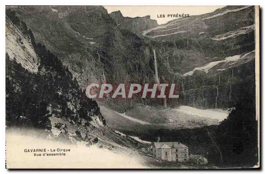 CPA Gavarnie Le Cirque Vue d'ensemble 