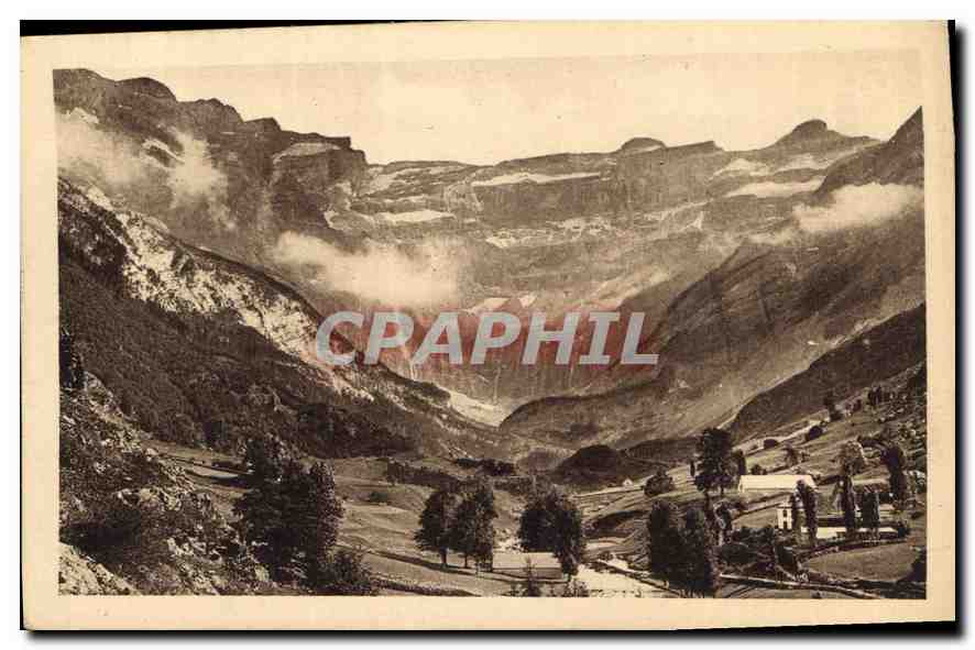 CPA Vue Generale du Cirque de Gavarnie 