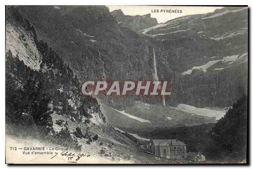 CPA Gavarnie Le Cirque Vue d'ensemble 
