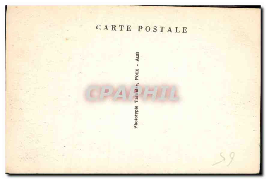 CPA Gavarnie Le Vignemale  — Rückseite