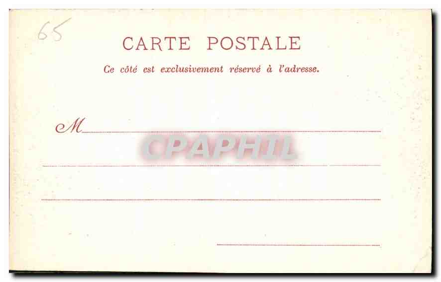 CPA Lourdes La Basilique et la Chapelle du Rosaire  — Verso