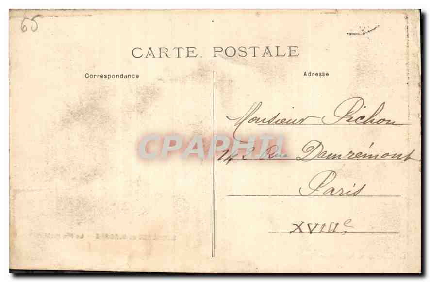 Bagnères-de-Bigorre — Le Pic du Midi — Librairie Sélans, Bagnères-de-Bigorre — Rückseite