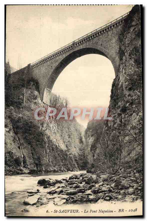 CPA St Sauveur Le Pont Napoleon 