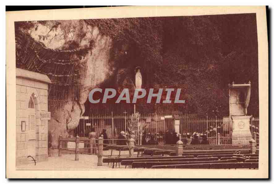 CPA Lourdes La Grotte 