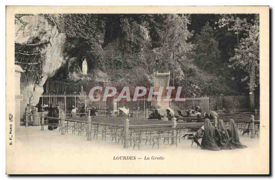 CPA Lourdes La Grotte 