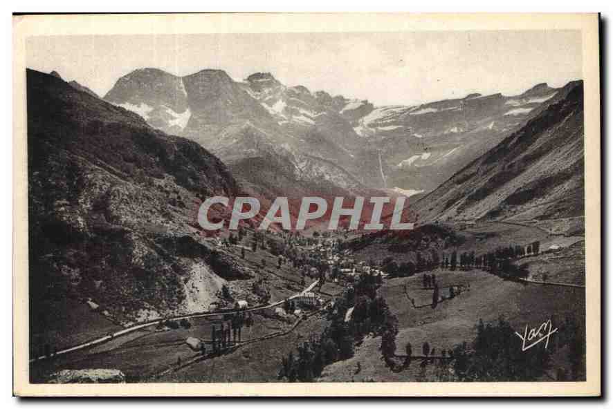 CPA Gavarnie Le Village et le Cirque 
