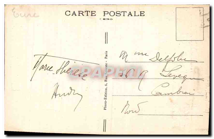 Évreux (Eure) — La Cathédrale - Le Portail Nord — Photo-Édition, 6, Rue Sérétie - Paris — Rückseite
