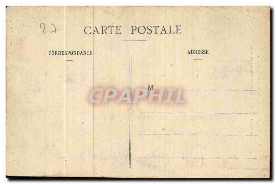 CPA Cathedrale de Chartres Abside Au bas se trouvait la Maitrise demolie en 1907  — Rückseite