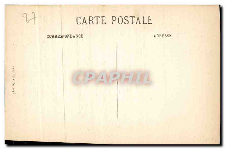 CPA Evreux La Cathedrale Les Tours  — Back