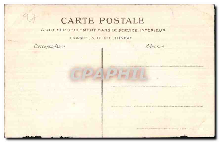 Pont-Saint-Pierre — Le Château et la rivière d'Andelle — Papeterie Tauphet — Verso