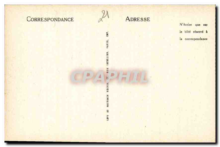CPA Musee de Dijon La Salle des Gardes  — Rückseite
