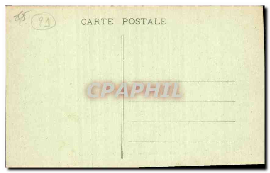 CPA Dijon Salle des Etats Les Gloires de la Bourgogne  — Rückseite