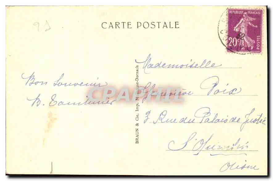 Hôtel-Dieu de Beaune — Fontaine de la Salle Saint-Louis — Cl. P. Hainaux — Rückseite