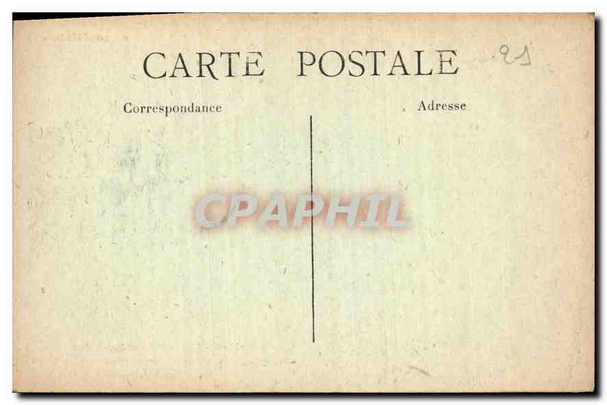 CPA Pro Alesia Crypte du Musee Alesia A Alise Ste Reine  — Rückseite