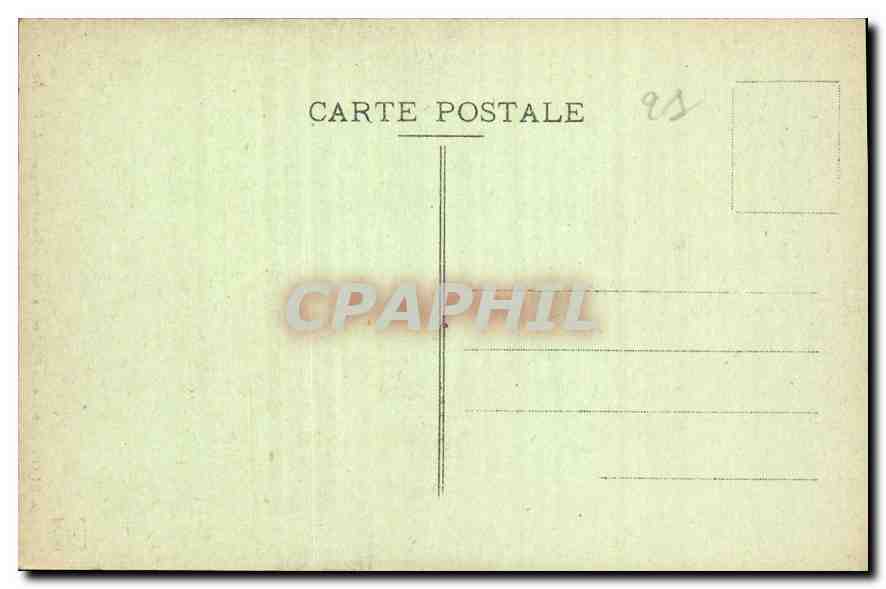 CPA Dijon Abside de l'Eglise Cathedrale Saint Benigne  — Rückseite