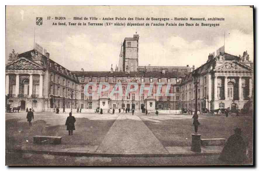 CPA Dijon Hotel de Ville Ancien Palais des Etats de Bourgogne 