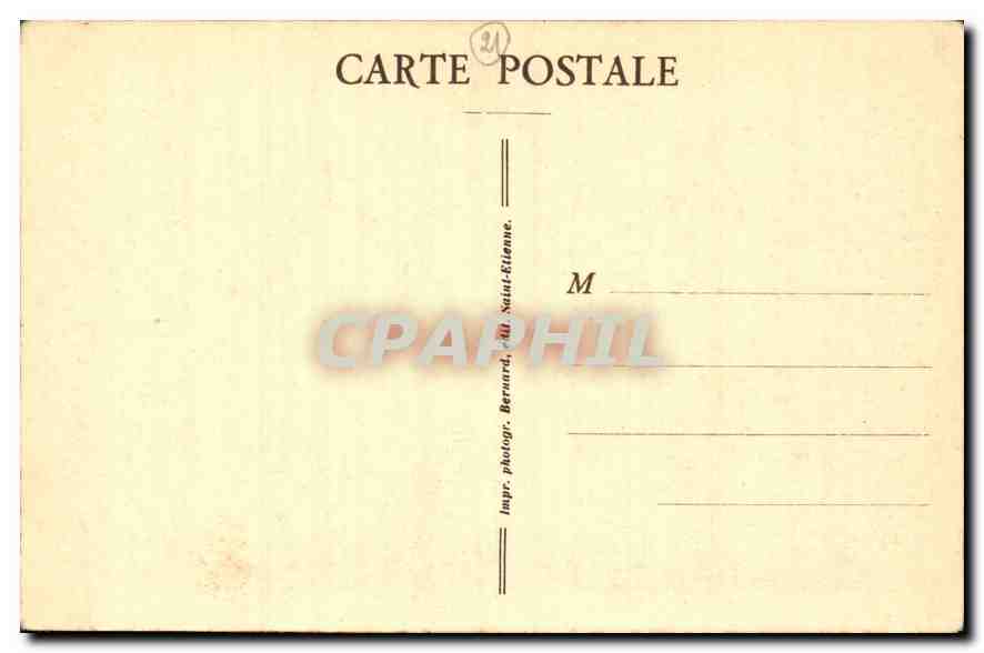 CPA Abbaye de Citeaux Cote d'Or Le Cloitre  — Rückseite