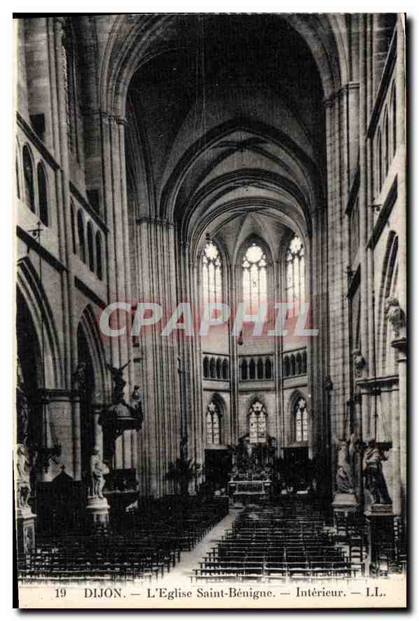 Dijon — L'Église Saint-Bénigne — Intérieur — LL. 19