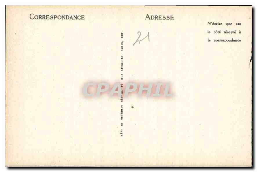 CPA Dijon L'Abside de Saint Benigne  — Verso