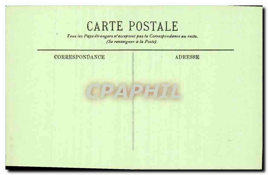 CPA Dijon Le Palais des Ducs de Bourgogne  — Rückseite