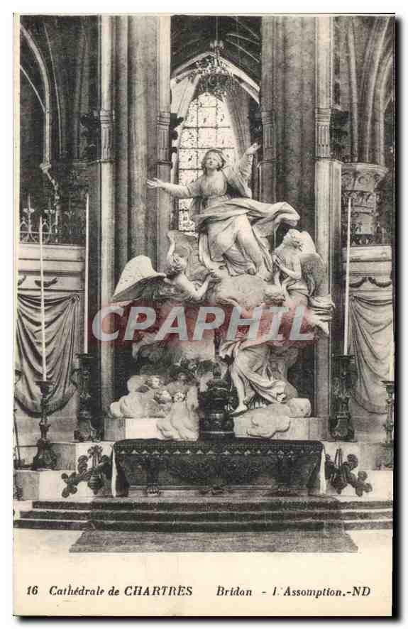 CPA Cathedrale de Chartres Bridan l'Assomption 