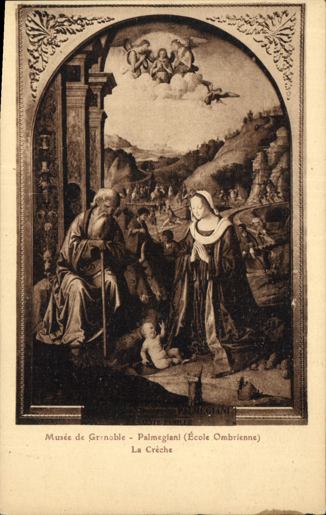 Musée de Grenoble - Palmegiani (École Ombrienne) - La Crèche