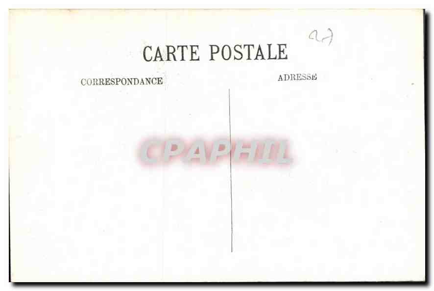 CPA Louviers Notre Dame portail  — Rückseite