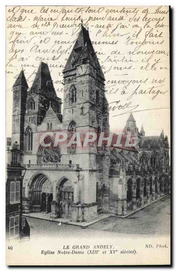 Le Grand Andely — Église Notre-Dame (XIIIe et XIVe siècles) — ND. Phot. n°10
