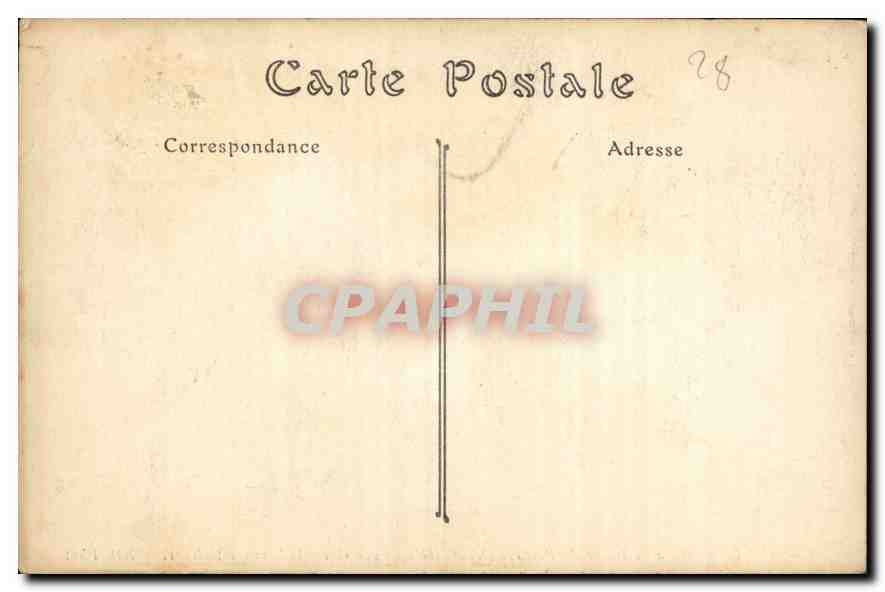 CPA Anet Chateau de Diane de Poitiers Cour et Portail vue interieure  — Rückseite