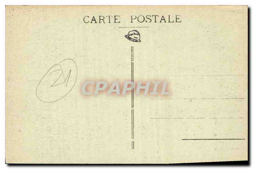 CPA Abbaye de Citeaux Le Jube de l'Eglise  — Rückseite
