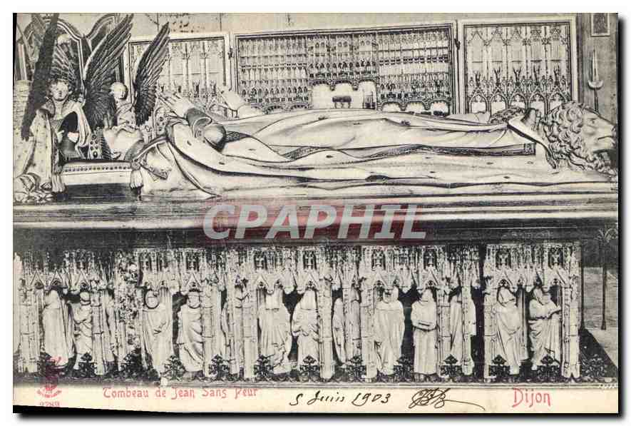 CPA Dijon Tombeau de Jean Sans Peur 