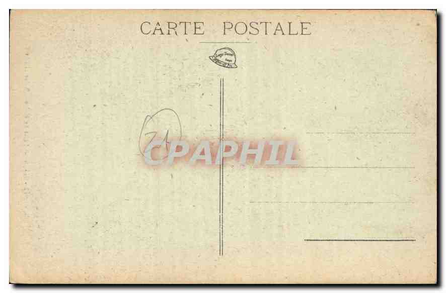 CPA Dijon Puits de Moise Moise et David  — Verso