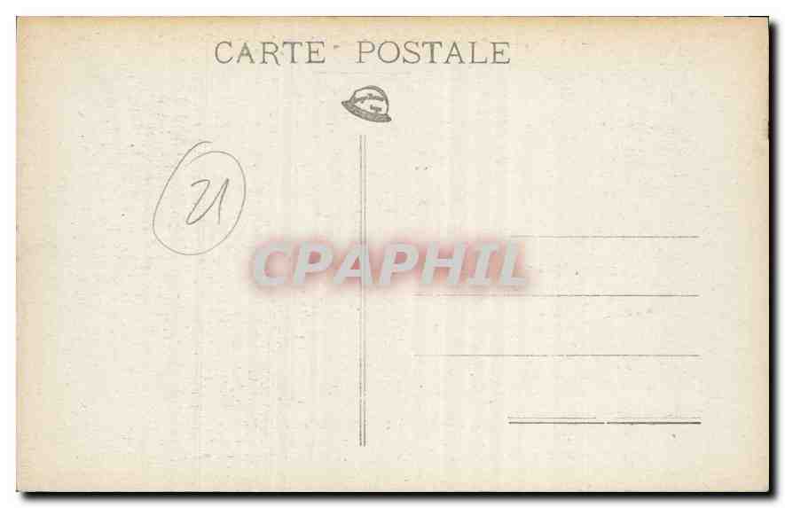 CPA Les Gargouilles de Notre Dame de Dijon  — Rückseite