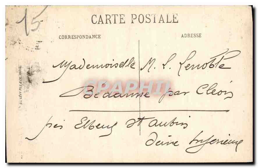 CPA Dijon Le Monument du 30 Octobre Velo Cycle — Verso