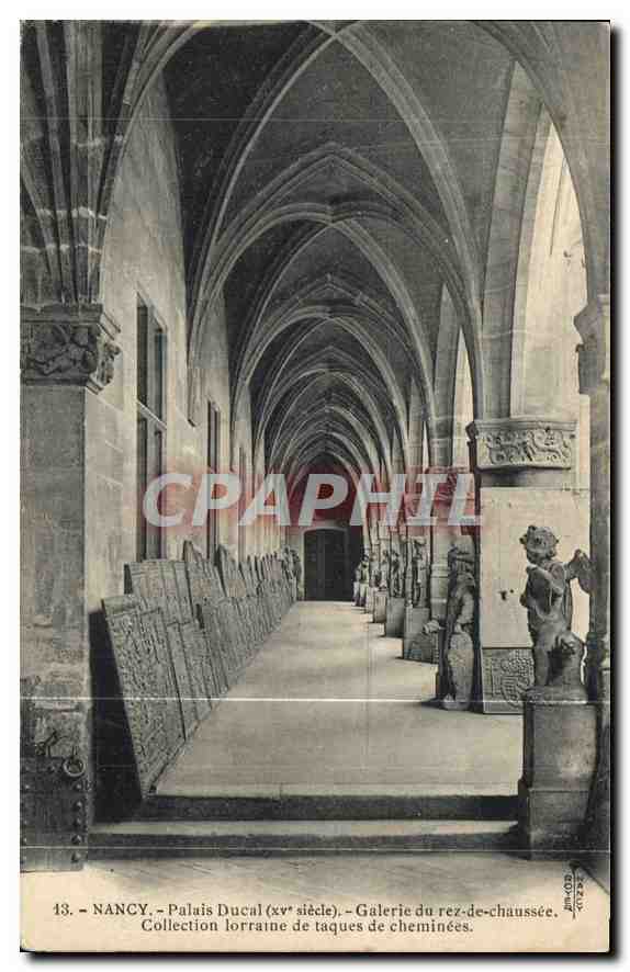 CPA Nancy Palais Ducal Galerie du rez de chaussee 