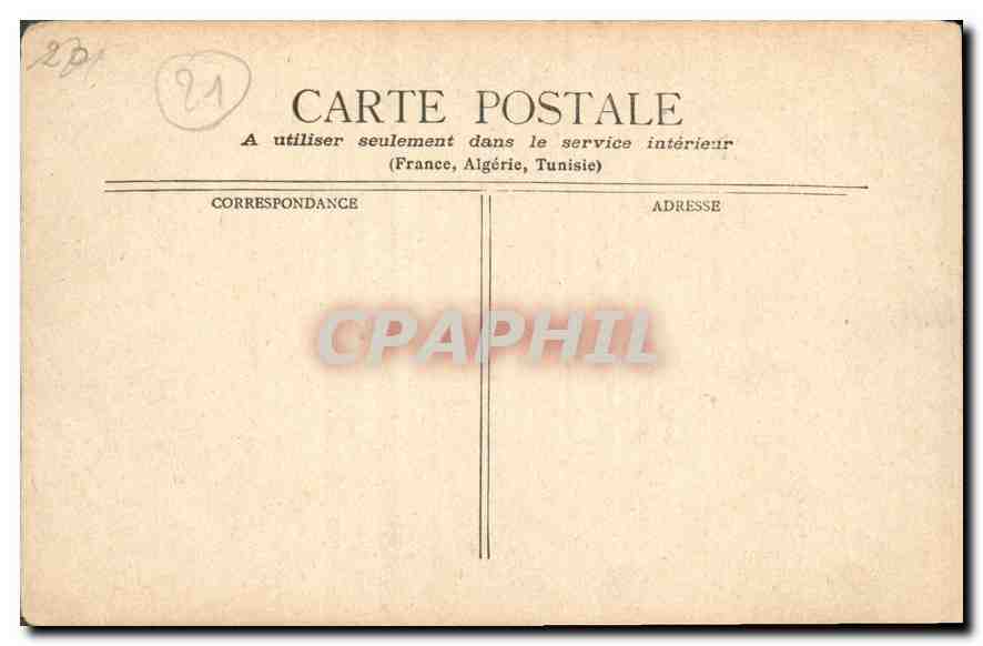 CPA Dijon Vue Generale  — Rückseite