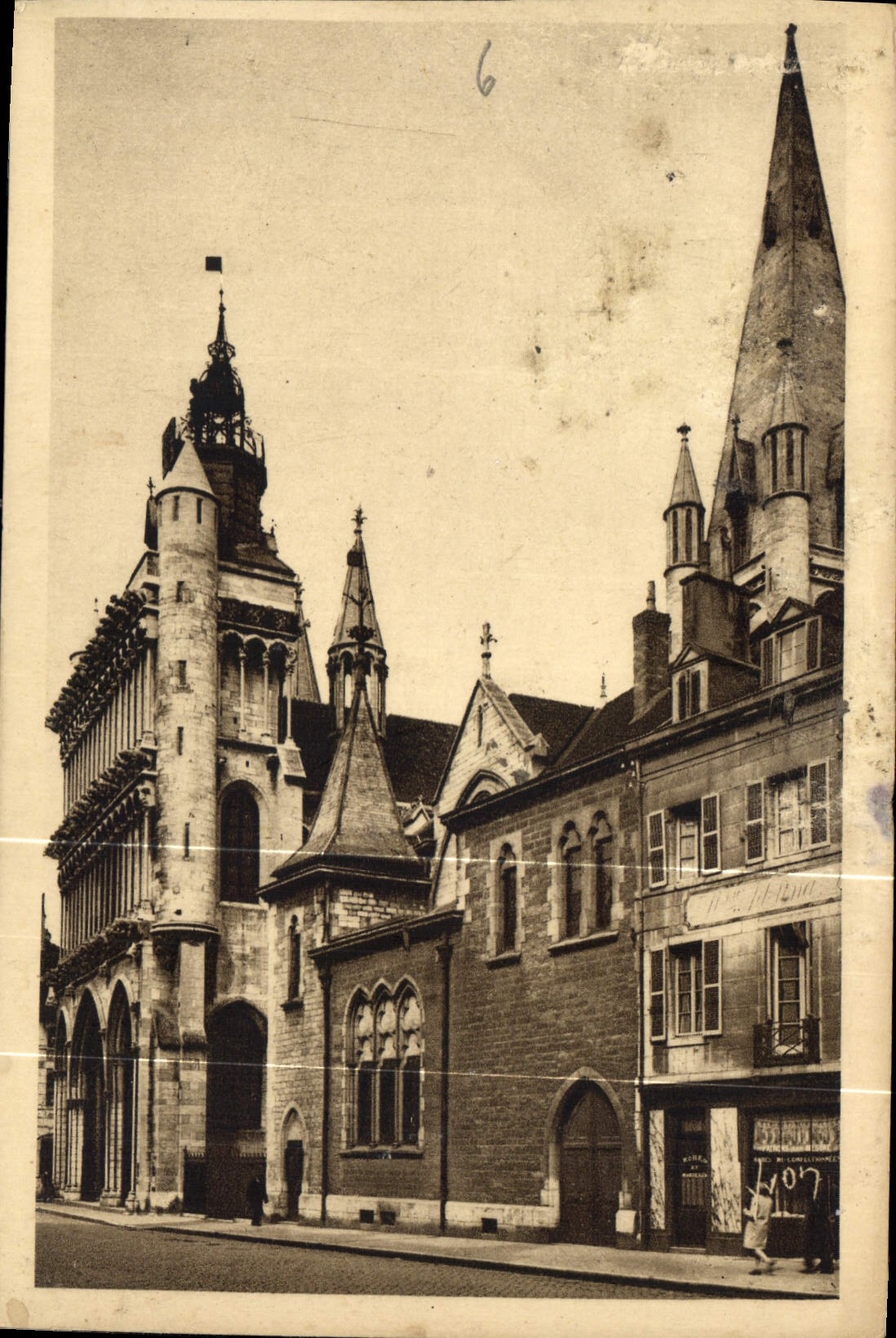 CPA Dijon Cote d'Or Eglise Notre Dame 