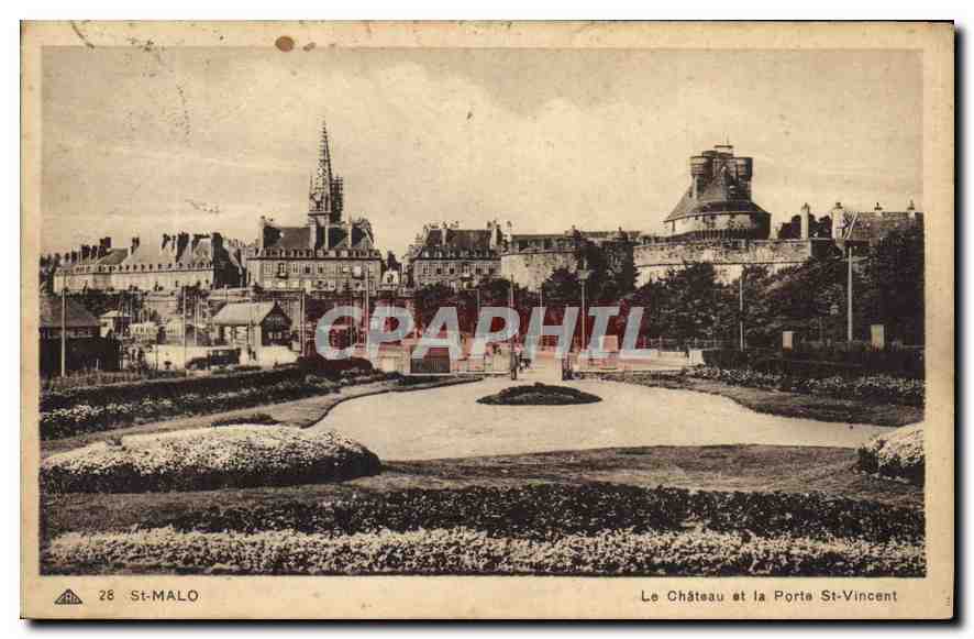 St-Malo — El Castillo y la Puerta St-Vincent — Des Arts Photogéniques - Strasbourg