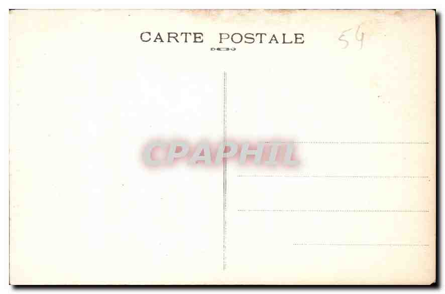 CPA Nancy Palais Ducal Grande Rue Ville Vieille  — Rückseite