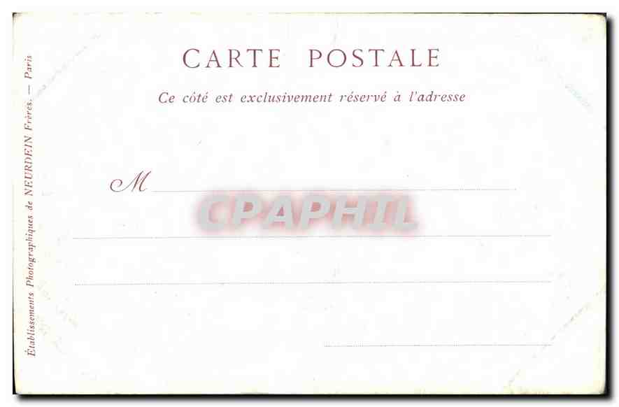 CPA L'Aubigny Le Printemps  — Rückseite