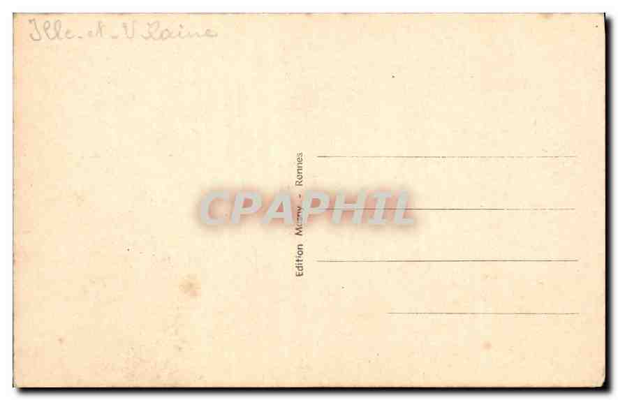 Dol-de-Bretagne — Porche de la Cathédrale — XIIe siècle — Reverso