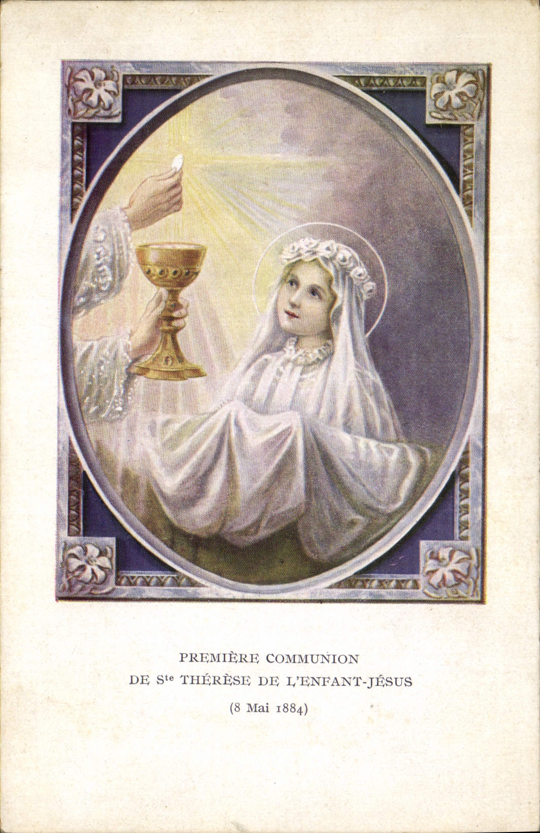 CPA Premiere Communion de Ste Therese de l'Enfant Jesus 