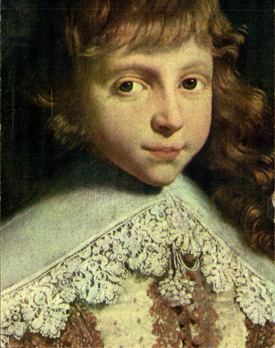CPA Le Nain Portrait presume du Duc d'Enghien 