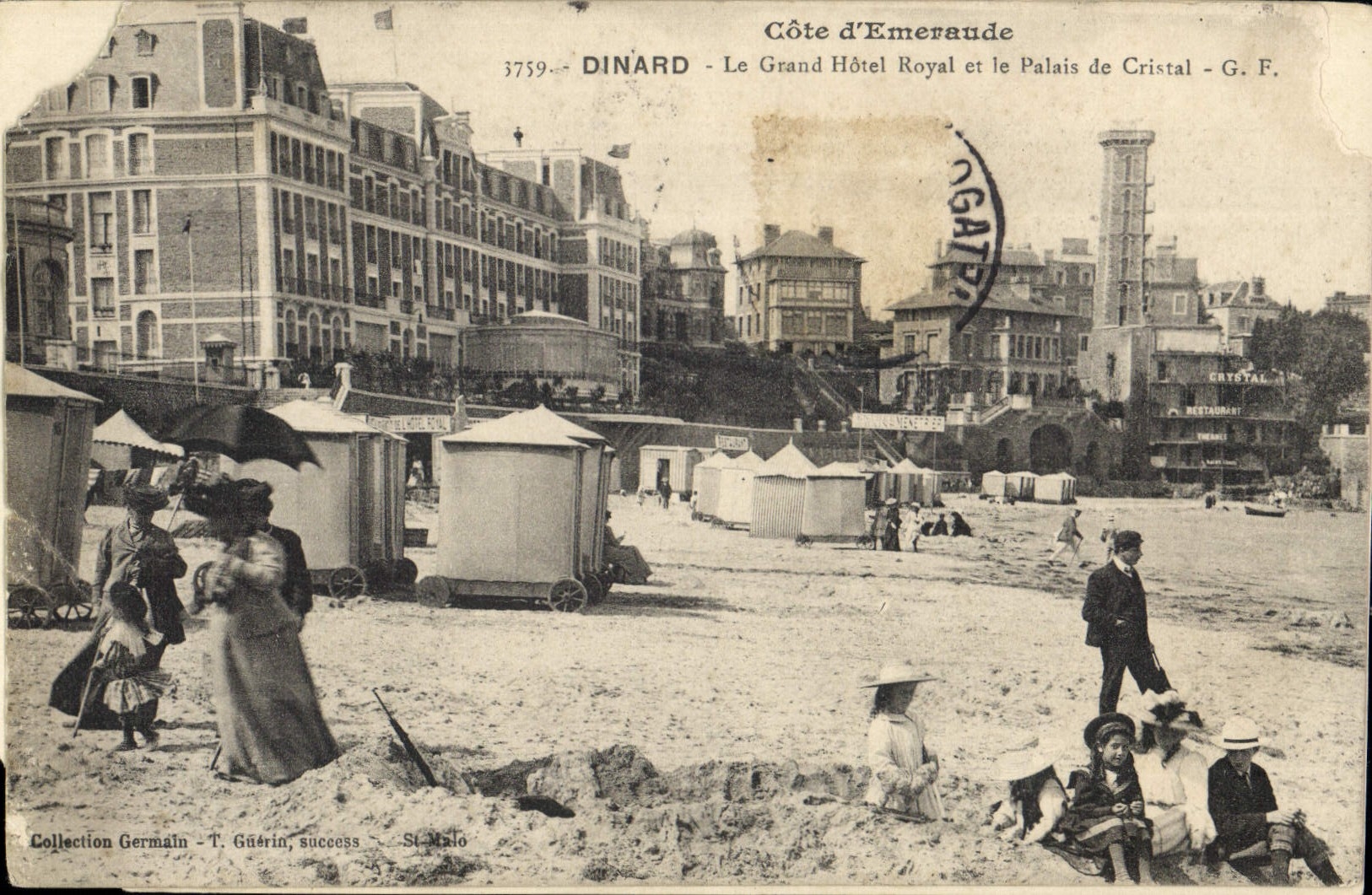 Dinard - Le Grand Hôtel Royal et le Palais de Cristal - G. F.