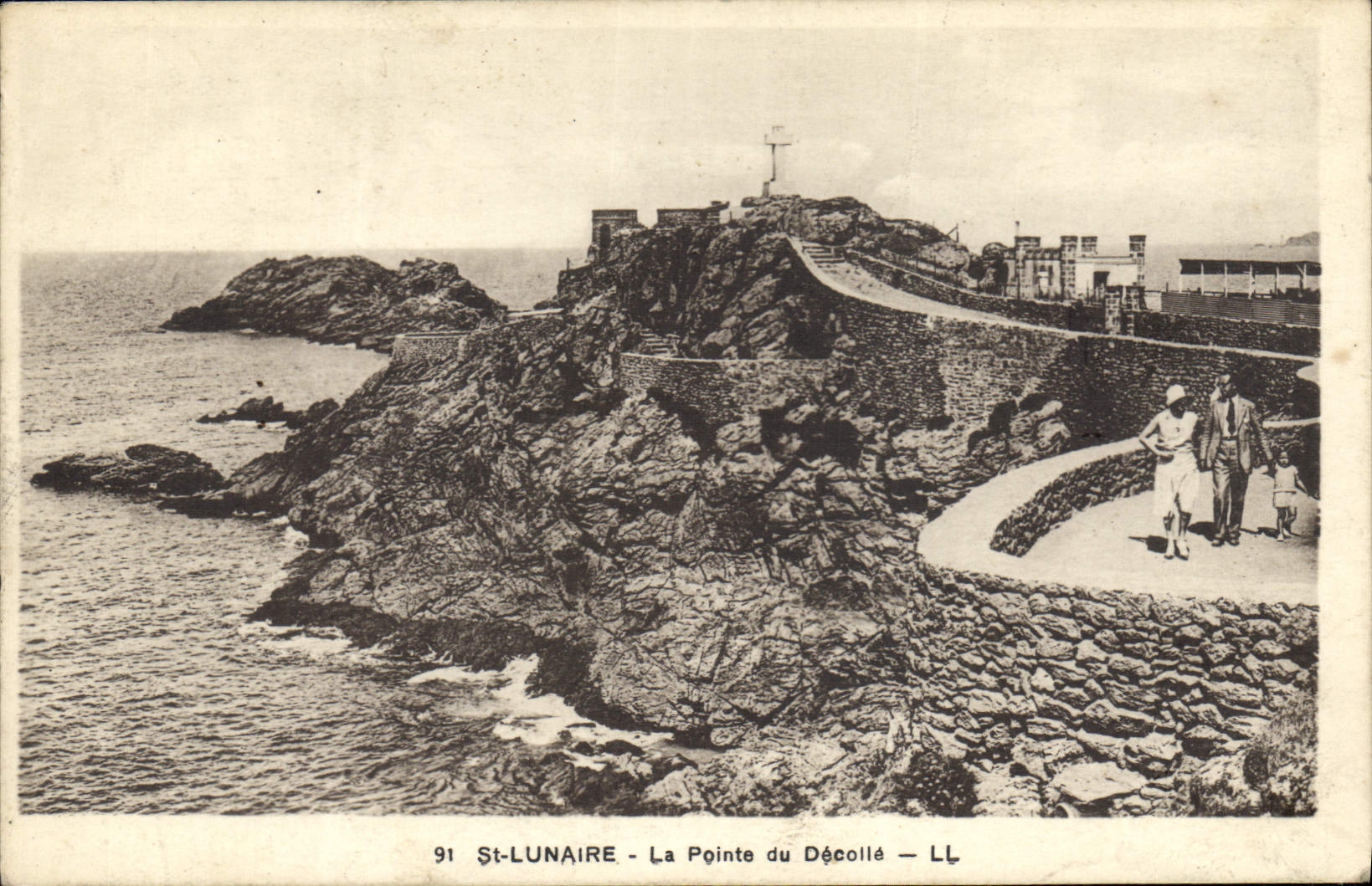 St-Lunaire - La Pointe du Décollé — LL — n°91