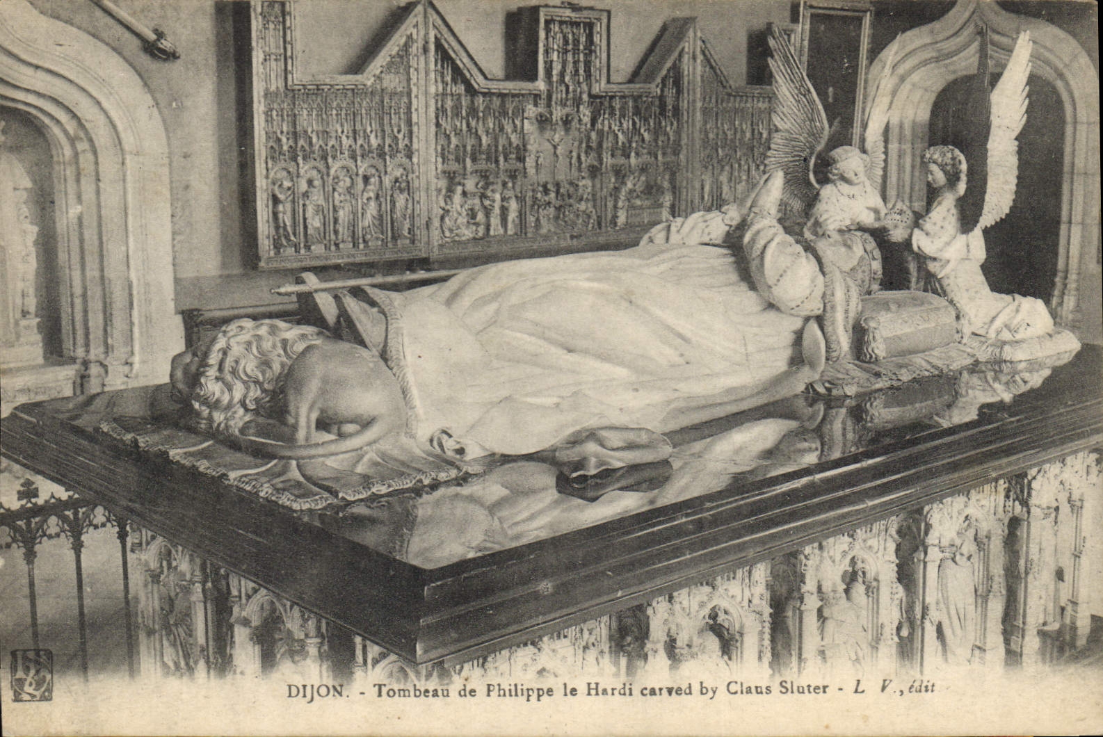 CPA Dijon Tombeau de Philippe le Hardi 