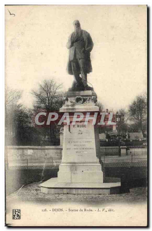 CPA Dijon Statue de Rude 