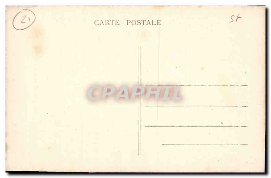 CPA En Morvan Lac des Settons cubant  — Verso